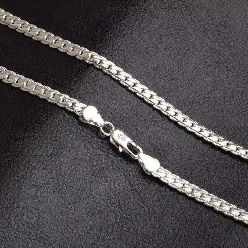 Elevate Your Style with the 925 Sterling Silver Luxury Necklace Chain - Perfect for Any Occasion