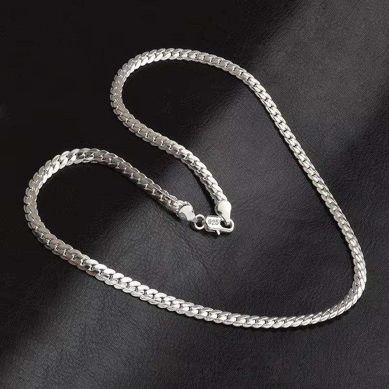 Elevate Your Style with the 925 Sterling Silver Luxury Necklace Chain - Perfect for Any Occasion