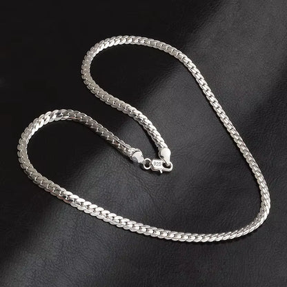Elevate Your Style with the 925 Sterling Silver Luxury Necklace Chain - Perfect for Any Occasion